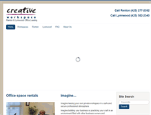 Tablet Screenshot of creative-workspace.com